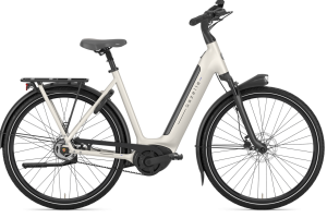Gazelle Arroyo C5 HMB - G4524 - Bosch Performance Line - smart System 75 Nm - 600 Wh - Low - RH 49 ivory white