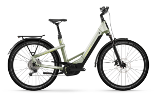 Winora Yakun X10 - Bosch Performance Line CX - 85Nm - 800Wh - RH54 - Low - ivory green - gloss