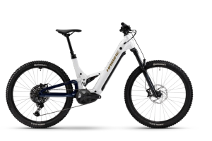 Haibike ALLTRAIL 8 - Bosch Performance Line CX - smart System - 85Nm - 600Wh - Low RH45 - white/blue/gold glänzend