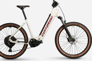 Corratec - E-POWER X VERT RACE WAVE - Bosch Performance Line CX - Smart System 100NM - 600Wh - Wave (M) - Light Grey, Dark Red, Dark Blue-Grey