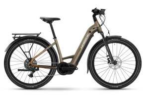 Haibike TREKKING 6.5 - Bosch Performance CX - 85Nm - 600Wh - RH45 - Low - toffee/sand/silver glänzend