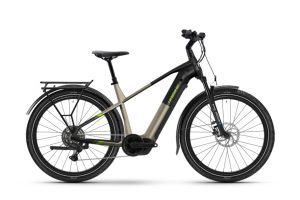 Haibike TREKKING 4 - Bosch Performance Line PX - 85Nm - 600Wh - High - RH45 - calm sand/lime glänzend
