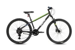 Grecos Kids Robin MTB, 27,5" Diamant 36 RH, Shimano Cues 2x9, schwarz matt